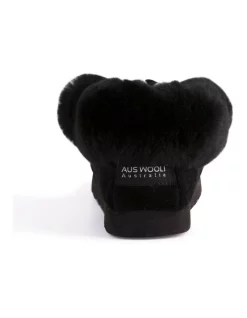 Deals ⌛ Aus Wooli Ugg Hand Stitched 😍 Womens Sheepskin Moccasin Black 😉 -Bootopia Store unnamed file 2701
