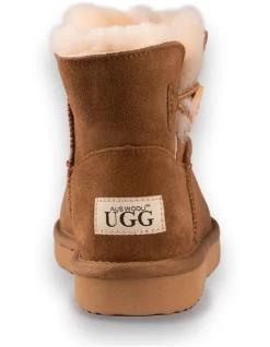 Flash Sale ⭐ AUS WOOLI UGG SHORT SHEEPSKIN BUTTON BOOT Chestnut/Tan 😀 -Bootopia Store unnamed file 2707