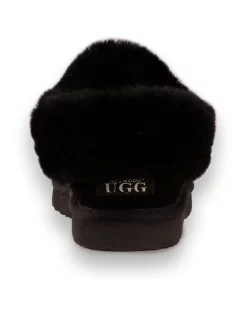 Top 10 ✔️ AUS WOOLI UGG UNISEX SHEEPSKIN WOOL TRADITIONAL ANKLE SLIPPERS Black ⭐ -Bootopia Store unnamed file 2748