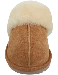 Buy 👏 Easy Steps Peggy Chestnut Suede Slippers ✔️ -Bootopia Store unnamed file 2783