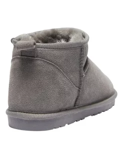 Deals ✨ Easy Steps Pillow Grey Suede Slippers ❤️ -Bootopia Store unnamed file 2803