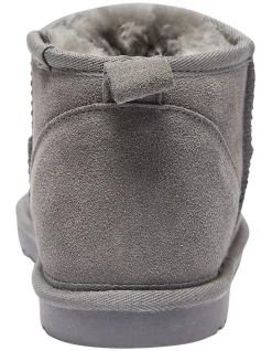 Deals ✨ Easy Steps Pillow Grey Suede Slippers ❤️ -Bootopia Store unnamed file 2804