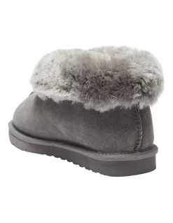 Outlet ✔️ Easy Steps Pixie Grey Suede Slippers 😍 -Bootopia Store unnamed file 2819