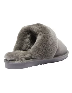 Best deal ⭐ Easy Steps Peggy Grey Suede Slippers ⭐ -Bootopia Store unnamed file 2824