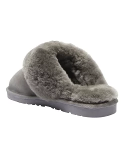 Best deal ⭐ Easy Steps Peggy Grey Suede Slippers ⭐ -Bootopia Store unnamed file 2826