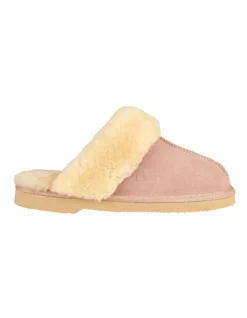Outlet ❤️ Grosby Doe Ugg Light Pink Slippers ✨