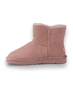 Top 10 ✨ AUS WOOLI UGG SHORT SHEEPSKIN BUTTON BOOT Pale Pink ⌛ -Bootopia Store unnamed file 2882