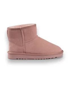 Coupon 😉 AUS WOOLI UGG SHORT SHEEPSKIN ANKLE BOOT Pale Pink 🎉 -Bootopia Store unnamed file 2901