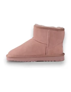 Coupon 😉 AUS WOOLI UGG SHORT SHEEPSKIN ANKLE BOOT Pale Pink 🎉 -Bootopia Store unnamed file 2903