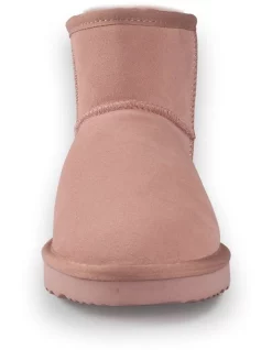 Coupon 😉 AUS WOOLI UGG SHORT SHEEPSKIN ANKLE BOOT Pale Pink 🎉 -Bootopia Store unnamed file 2904