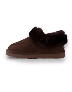Cheapest 🛒 AUS WOOLI UGG UNISEX SHEEPSKIN WOOL TRADITIONAL ANKLE SLIPPERS Chocolate 🛒 -Bootopia Store unnamed file 2914