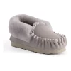Budget ⭐ Aus Wooli Ugg Hand Stitched ❤️ Womens Sheepskin Moccasin Light Grey 😀 -Bootopia Store unnamed file 2929