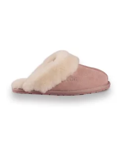 Discount 👍 AUS WOOLI UGG UNISEX SHEEPSKIN WOOL SHELLEY Slippers Pale Pink 🎁 -Bootopia Store unnamed file 2937