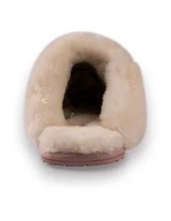 Discount 👍 AUS WOOLI UGG UNISEX SHEEPSKIN WOOL SHELLEY Slippers Pale Pink 🎁 -Bootopia Store unnamed file 2938