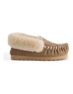 Deals ✨ Aus Wooli Ugg Hand Stitched Womens Sheepskin Moccasin Chestnut/Tan ⭐ -Bootopia Store unnamed file 2947