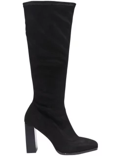 Buy 💯 Ravella Damsel Boots In Black Micro ⌛