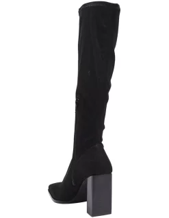 Buy 💯 Ravella Damsel Boots In Black Micro ⌛ -Bootopia Store unnamed file 313