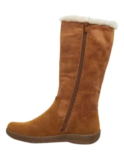 Best Pirce ❤️ Easy Steps Edmund Chestnut Micro Boots 🛒 -Bootopia Store unnamed file 350