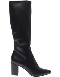 Cheapest 😀 Sandler Kendall Black Stretch Boots ⌛