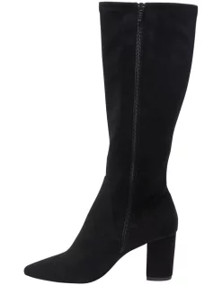 Budget 👏 Sandler Kendall Black Stretch Suede Boots 🛒 -Bootopia Store unnamed file 378