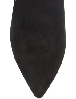 Budget 👏 Sandler Kendall Black Stretch Suede Boots 🛒 -Bootopia Store unnamed file 382