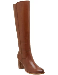 Promo 🥰 Jane Debster Germaine Mid Brown Glove 😉 Boots ❤️ -Bootopia Store unnamed file 525