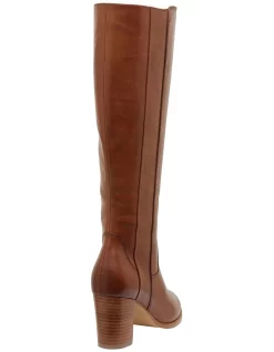 Promo 🥰 Jane Debster Germaine Mid Brown Glove 😉 Boots ❤️ -Bootopia Store unnamed file 527
