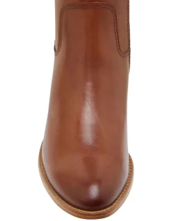 Promo 🥰 Jane Debster Germaine Mid Brown Glove 😉 Boots ❤️ -Bootopia Store unnamed file 528
