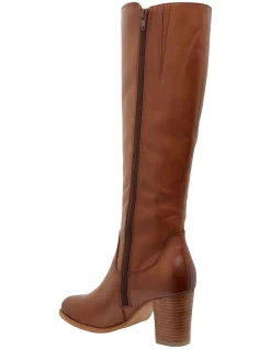 Promo 🥰 Jane Debster Germaine Mid Brown Glove 😉 Boots ❤️ -Bootopia Store unnamed file 530
