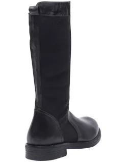 Best Pirce 👍 Wide Steps Lawson Boots In Black Glove ⌛ -Bootopia Store unnamed file 555