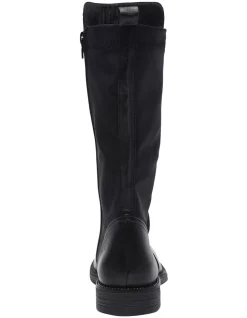 Best Pirce 👍 Wide Steps Lawson Boots In Black Glove ⌛ -Bootopia Store unnamed file 556