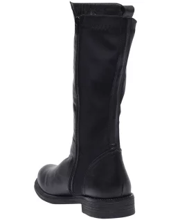 Best Pirce 👍 Wide Steps Lawson Boots In Black Glove ⌛ -Bootopia Store unnamed file 557