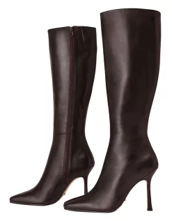 Cheap 🧨 Tony Bianco Havana Chocolate Nappa Calf Boots 👏 -Bootopia Store unnamed file 609
