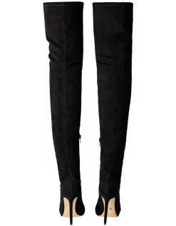 New ⭐ Tony Bianco Avah Black Stretch Suede ✨ Boots ⭐ -Bootopia Store unnamed file 675