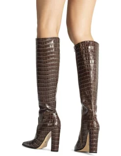 Deals 🔥 Tony Bianco Lucille Choc Croc Calf Boot ❤️ -Bootopia Store unnamed file 726
