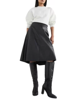 Best Sale ⌛ French Connection Gretchen Leather Boot ✔️ -Bootopia Store unnamed file 734