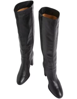 Best Sale ⌛ French Connection Gretchen Leather Boot ✔️ -Bootopia Store unnamed file 735