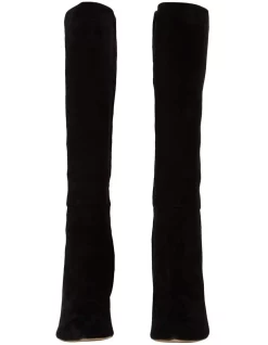 Promo ✨ Tony Bianco Apollo Calf ⌛ Boots In Black Suede ✨ -Bootopia Store unnamed file 746