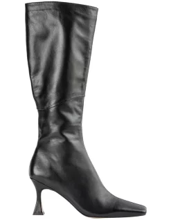 Best Pirce ✔️ Tony Bianco Fantasy Black Venice Calf Boots 😀