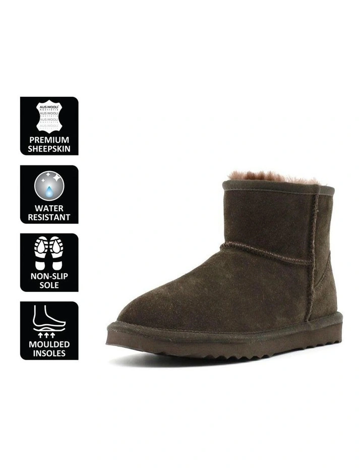 Best deal π₯° Aus Wooli Ugg Short Sheepskin Ankle Boot Chocolate β 8 Best deal π₯° Aus Wooli Ugg Short Sheepskin Ankle Boot Chocolate β - Image 6