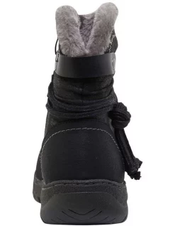 Best Sale 🌟 Easy Steps Eskimo Black Micro Boot 🧨 -Bootopia Store unnamed file 861