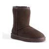 Deals 😀 Aus Wooli Ugg Mid Calf Sheepskin Boot Chocolate 🎁 -Bootopia Store unnamed file 864