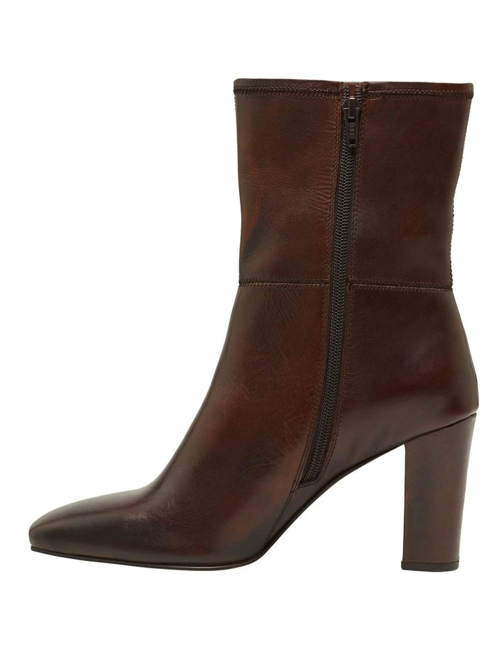 Outlet โ๏ธ Oxford Addison Bordo Leather Sock ๐ Boots โจ 4 Outlet โ๏ธ Oxford Addison Bordo Leather Sock ๐ Boots โจ - Image 2