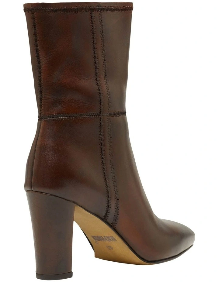 Outlet โ๏ธ Oxford Addison Bordo Leather Sock ๐ Boots โจ 5 Outlet โ๏ธ Oxford Addison Bordo Leather Sock ๐ Boots โจ - Image 3