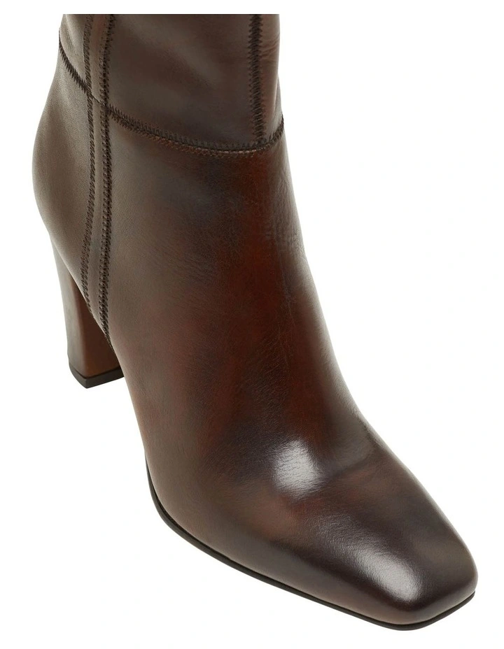 Outlet โ๏ธ Oxford Addison Bordo Leather Sock ๐ Boots โจ 6 Outlet โ๏ธ Oxford Addison Bordo Leather Sock ๐ Boots โจ - Image 4