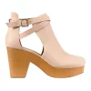 Promo 🎉 Belle & Bloom Fearless Clog Ankle Boot In Blush 👍 -Bootopia Store unnamed file 961