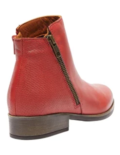 Cheap ⭐ Wide Steps Lido Boots In Red Glove ✨ -Bootopia Store unnamed file 976