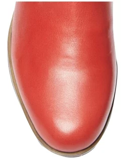 Cheap ⭐ Wide Steps Lido Boots In Red Glove ✨ -Bootopia Store unnamed file 979